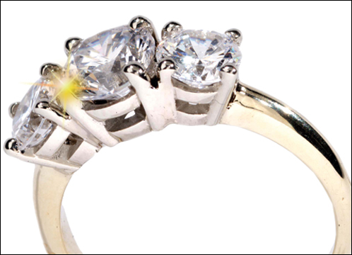 Diamond Ring Retip with Laser Welding