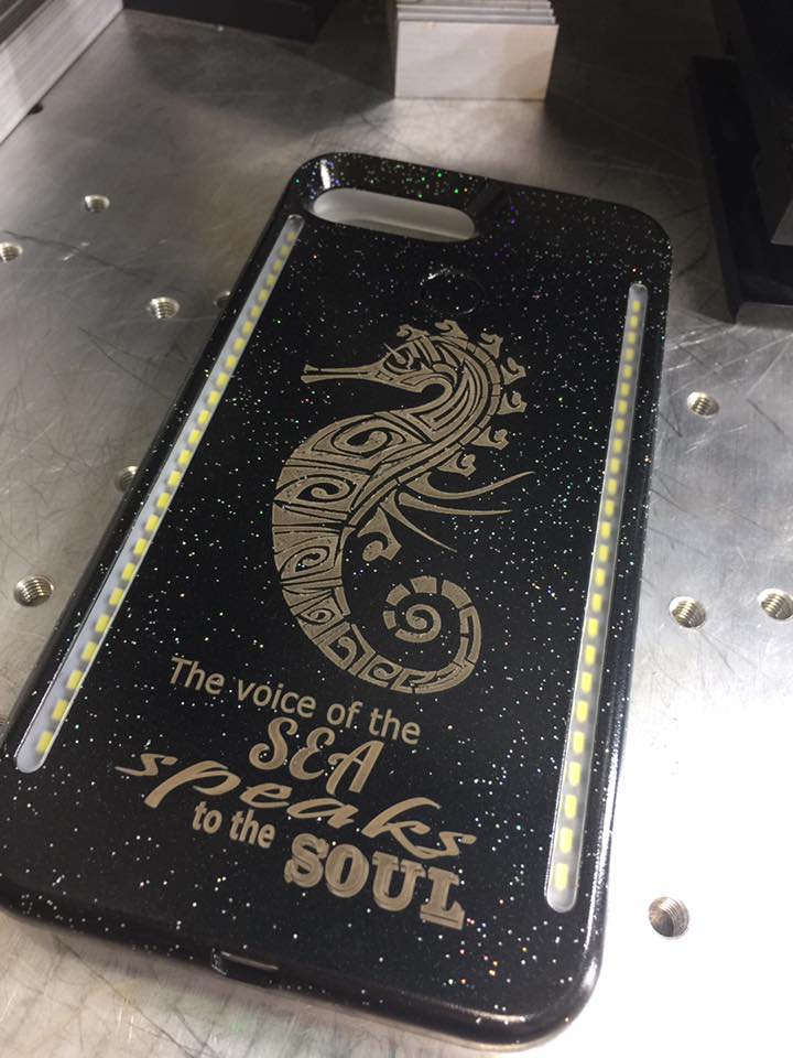 Laser Engraved Phone Case