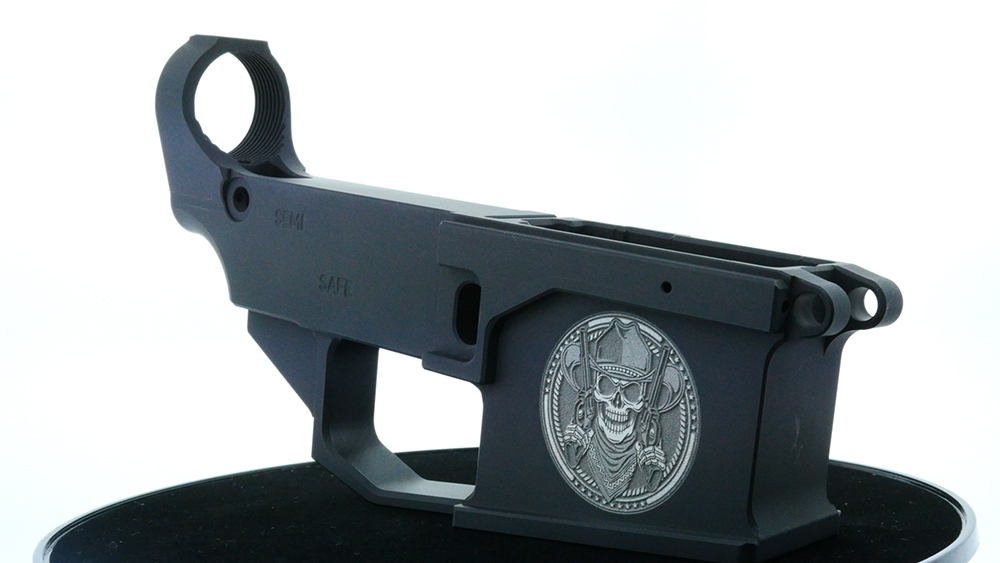 Custom Laser Engraving on Firearm Lowers